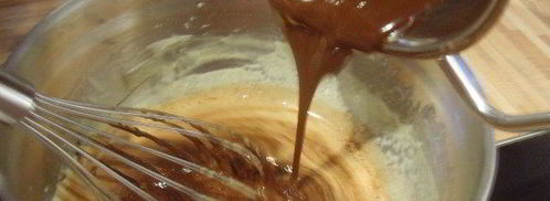 брауни и шоколадный парфе. Шаг 10