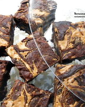 Брауни с арахисовым маслом