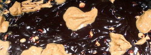 брауни с арахисовым маслом. Шаг 7