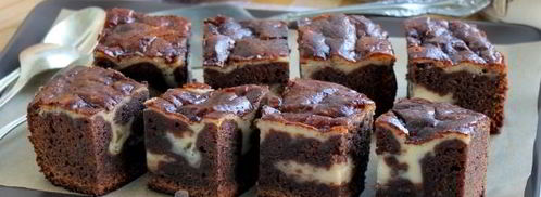 брауни с маскарпоне. Шаг 15