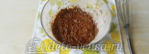 брауни с орехами. Шаг 4