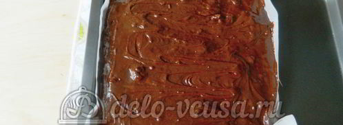 брауни с орехами. Шаг 8