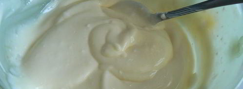 брауни с творожно-сливочным сыром и малиной. Шаг 4