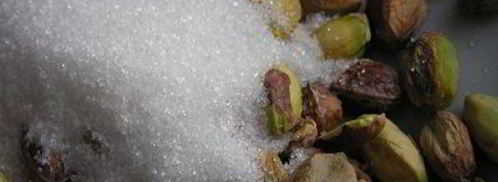 фисташковое пирожное с брусничным семифредо. Шаг 9