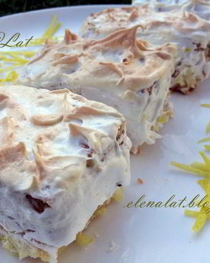 Лимонные пирожные