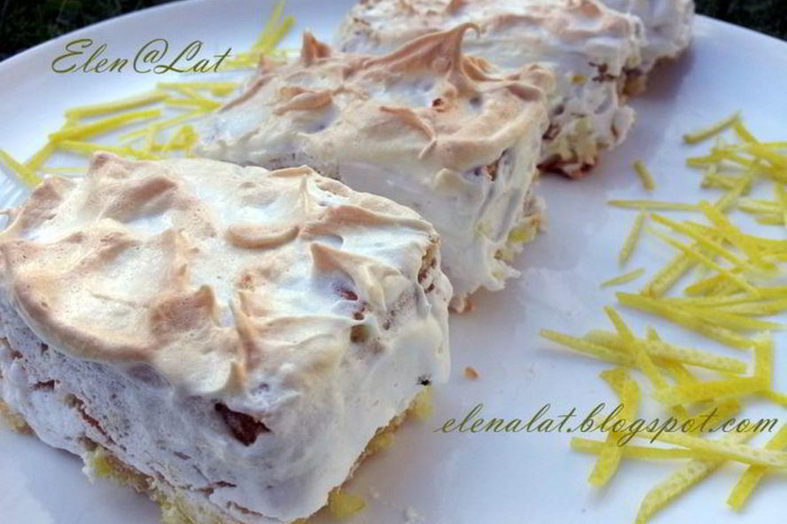 Рецепт лимонные пирожные