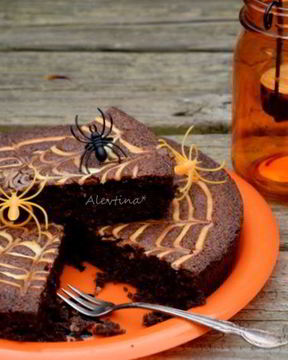 Миндальный брауни праздничный