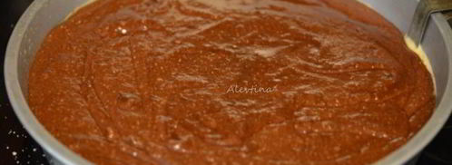 миндальный брауни праздничный. Шаг 3