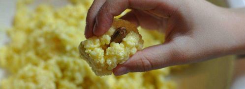 новогодний десерт снежки. Шаг 3