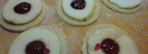 песочные пирожные с яблоками. Шаг 7