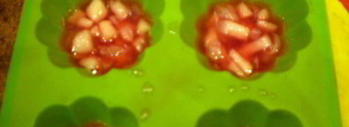 пирожное личи с малиной. Шаг 4