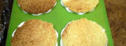 пирожное личи с малиной. Шаг 8