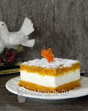 Пирожное Любовь-морковь