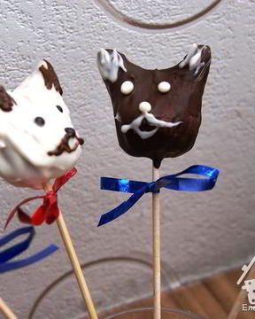 Пирожное на палочках cake-pops