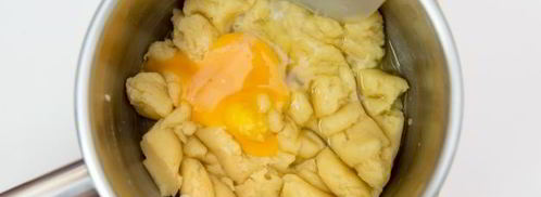 пирожное пари-брест с кофейным кремом. Шаг 20