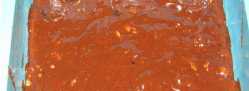 пирожное с черносливом, изюмом и орехами. Шаг 3