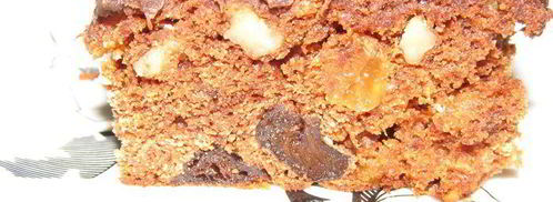 пирожное с черносливом, изюмом и орехами. Шаг 4