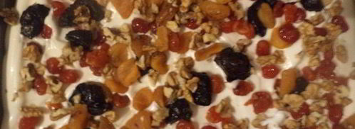 пирожные из песочного теста с сухофруктами. Шаг 4