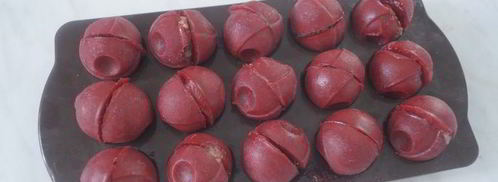 пирожные шу с вишневым сюрпризом. Шаг 6