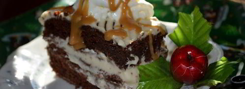 шоколадно-карамельный брауни. Шаг 6