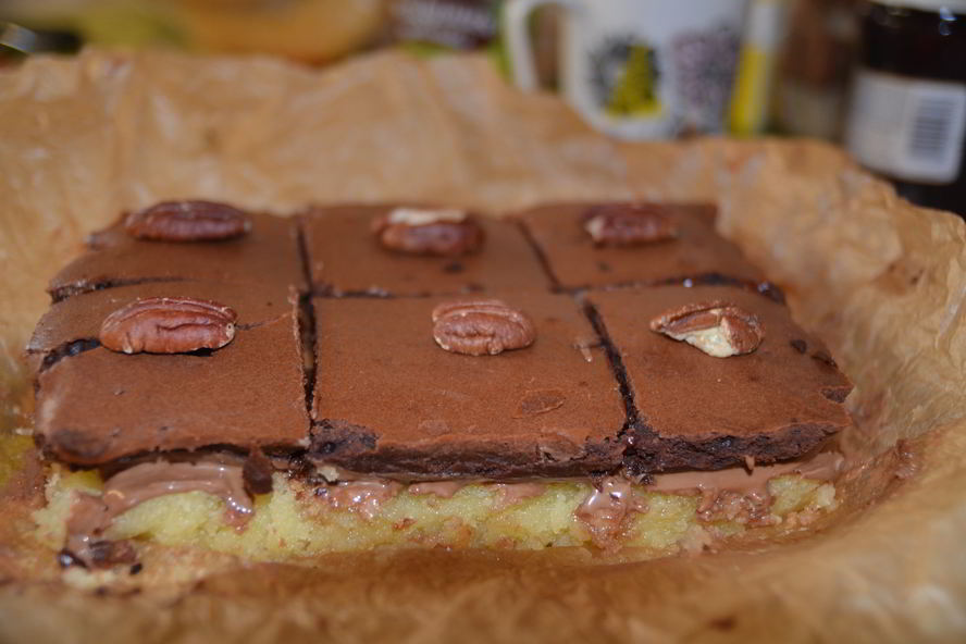 Рецепт шоколадно-лимонные пирожные