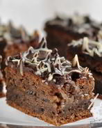 Шоколадно-миндальные пирожные