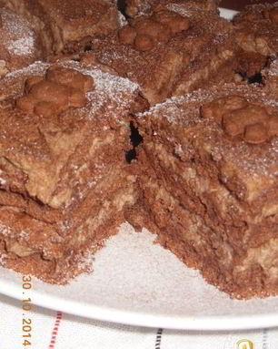 Шоколадное пирожное Ангельское