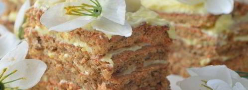 воздушное миндальное пирожное с ванильным ароматом. Шаг 11