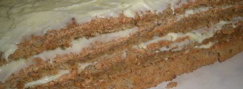 воздушное миндальное пирожное с ванильным ароматом. Шаг 10