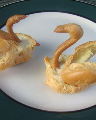 Заварные пирожные Лебеди