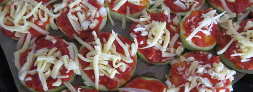 мини-пиццы на кабачке. Шаг 3