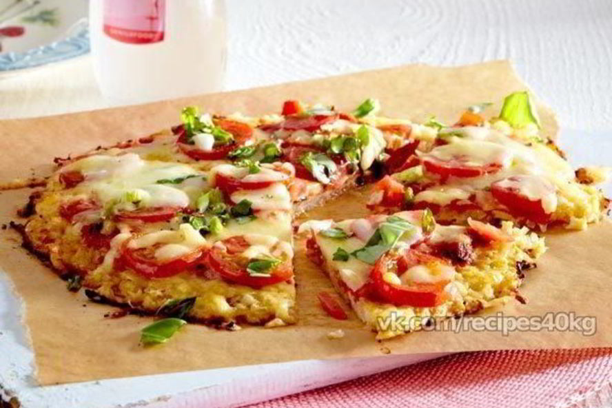 Рецепт нежнейшая пицца без муки