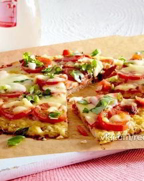 Нежнейшая пицца без муки