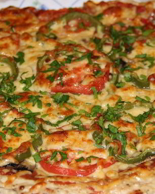 Низкокалорийная пицца