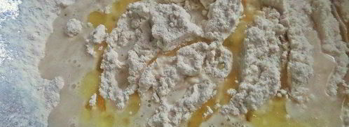 пикантная пицца с чоризо и тремя сырами. Шаг 3