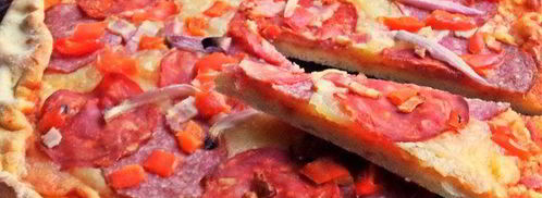 пикантная пицца с чоризо и тремя сырами. Шаг 21