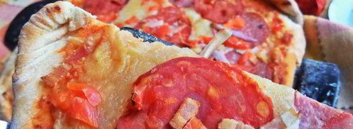 пикантная пицца с чоризо и тремя сырами. Шаг 23