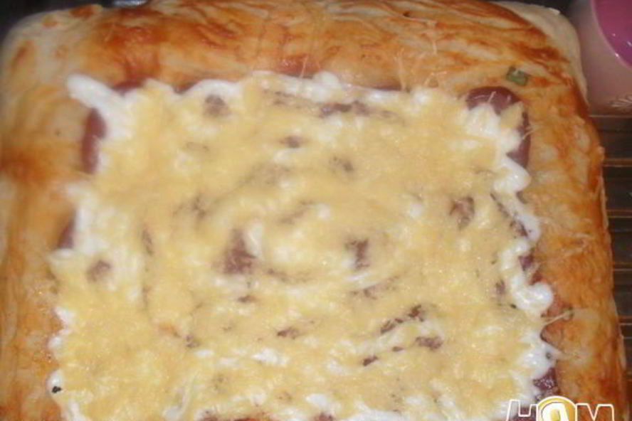 Рецепт пицца для кума на дрожжевом тесте