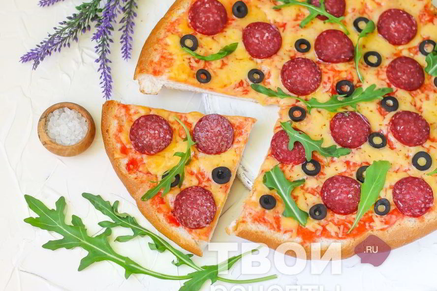 Рецепт пицца-хлеб