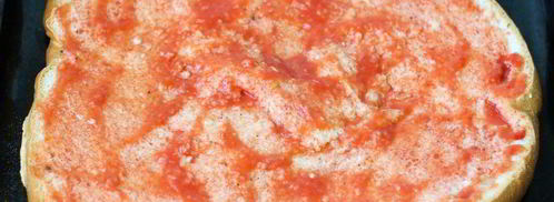 пицца-хлеб. Шаг 2