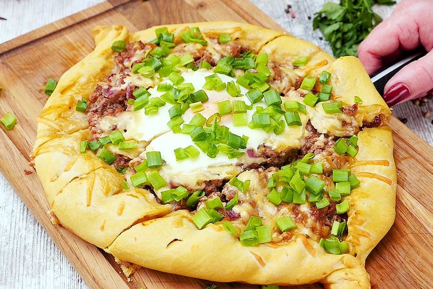 Рецепт пицца лодочка