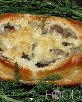 Пицца Лодочки на слоеном тесте