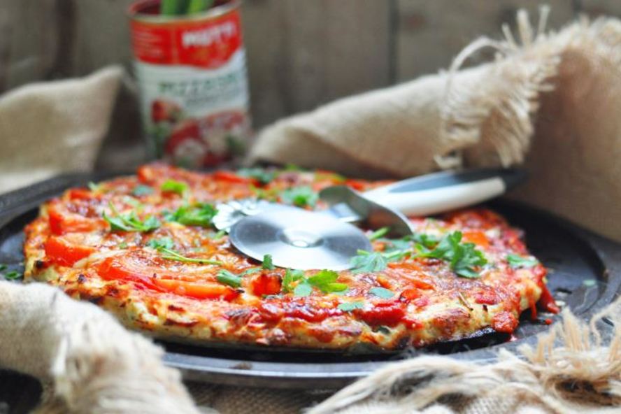 Рецепт пицца на курином тесте