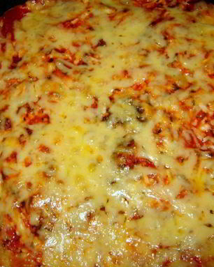 Пицца на творожном тесте