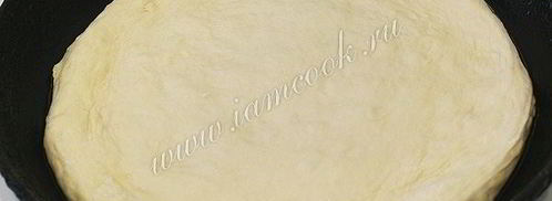 пицца постная с грибами. Шаг 6