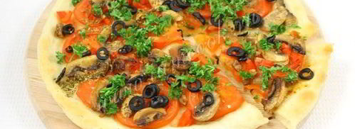 пицца постная с грибами. Шаг 11