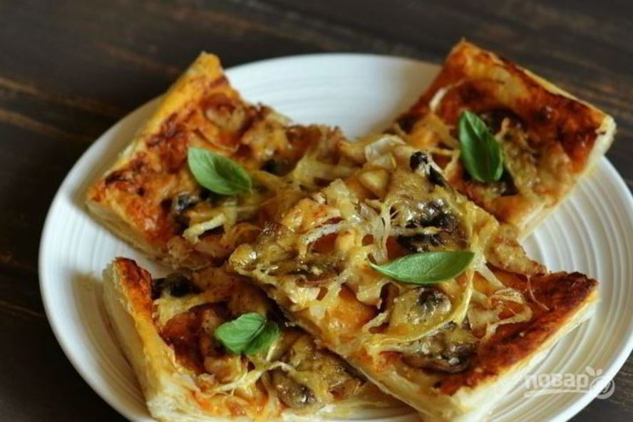 Рецепт пицца простая без дрожжей