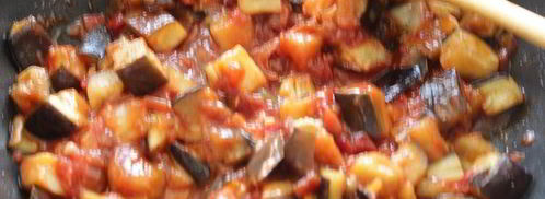 пицца с баклажанами и сыром джюгас. Шаг 3