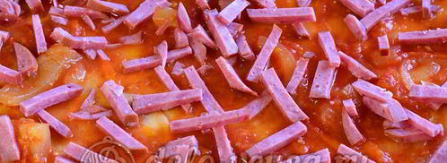 пицца с колбасой. Шаг 9