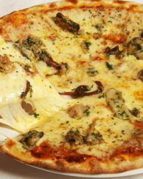 Пицца с морепродуктами